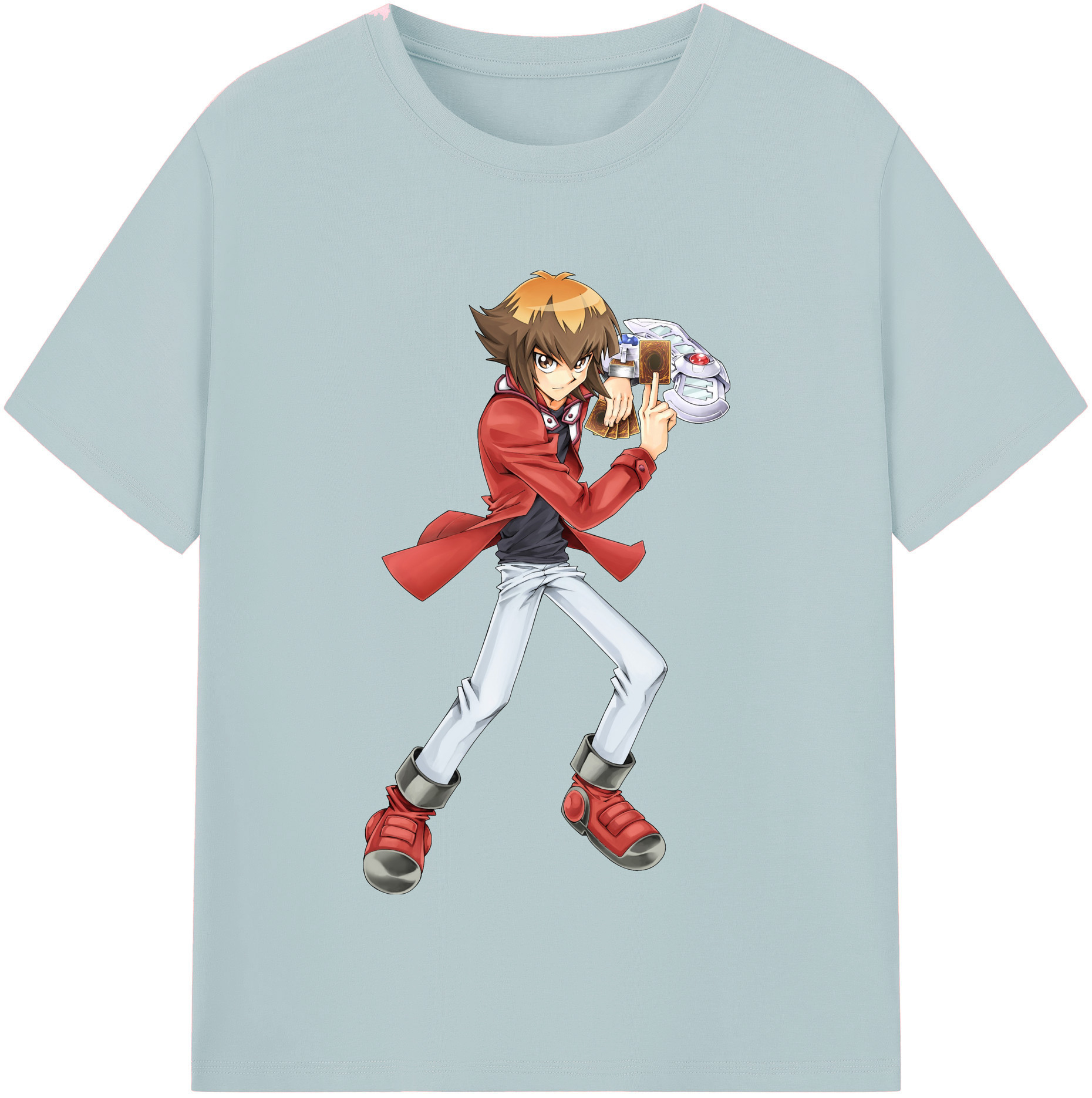 （画像用） 遊☆戯☆王 Yu-Gi-Oh! 綿100％半袖Tシャツ（フロントプリント）